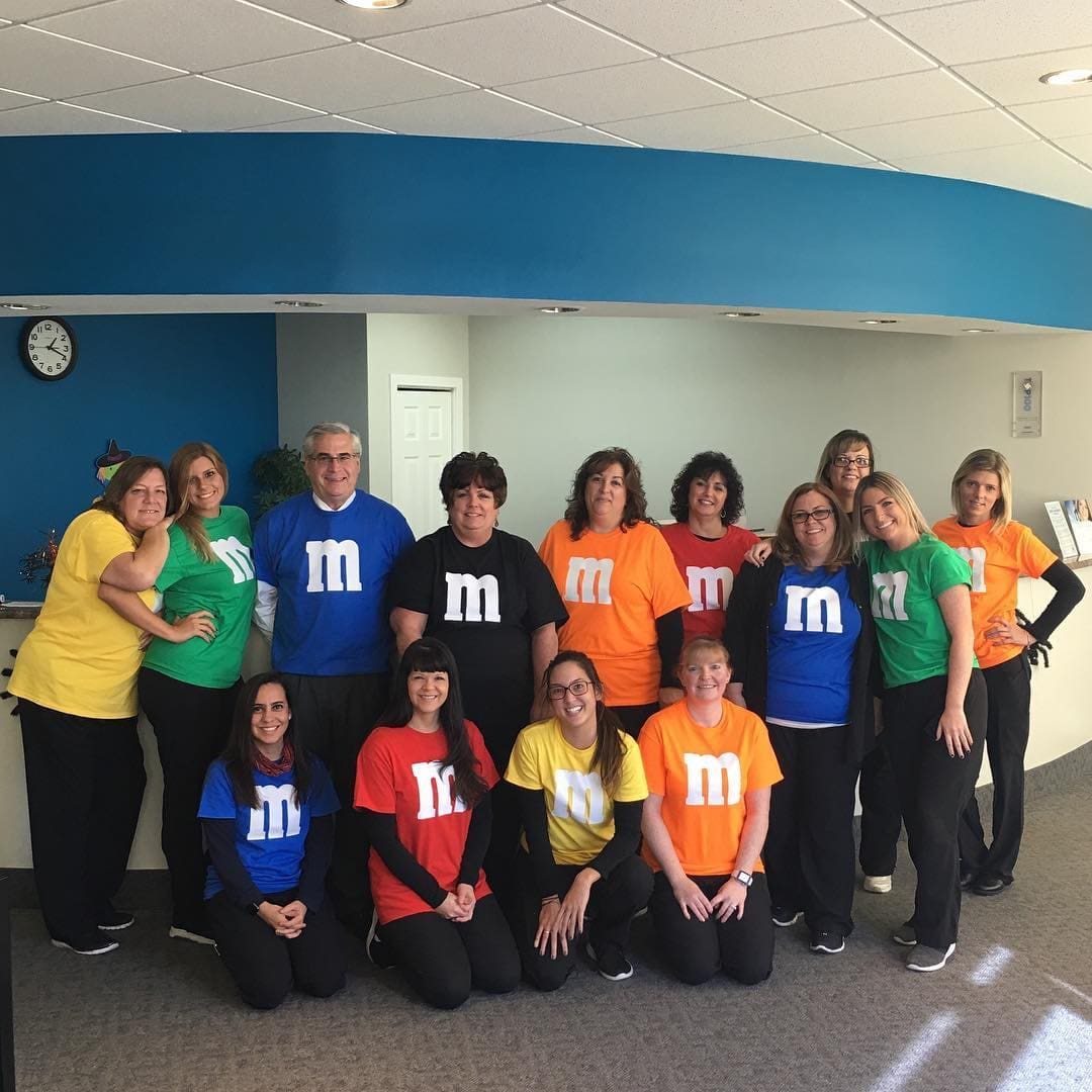 A group at Carpinello Orthodontics representing all PPO insurance plans accepted in Newtown Square, PA.